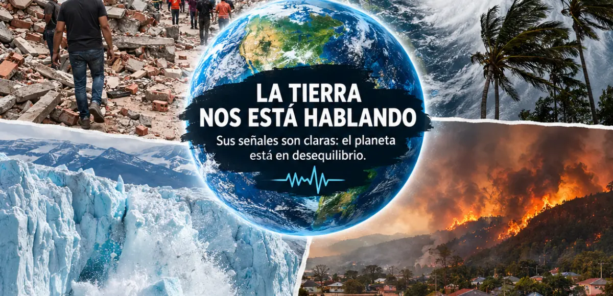 Sismos de gran magnitud y cambios en la atmósfera: Las señales del planeta ante la crisis global