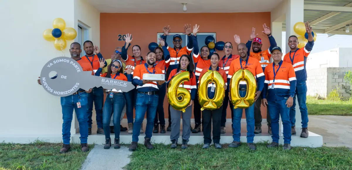 Barrick Pueblo Viejo reasienta 600 familias Nuevos Horizontes