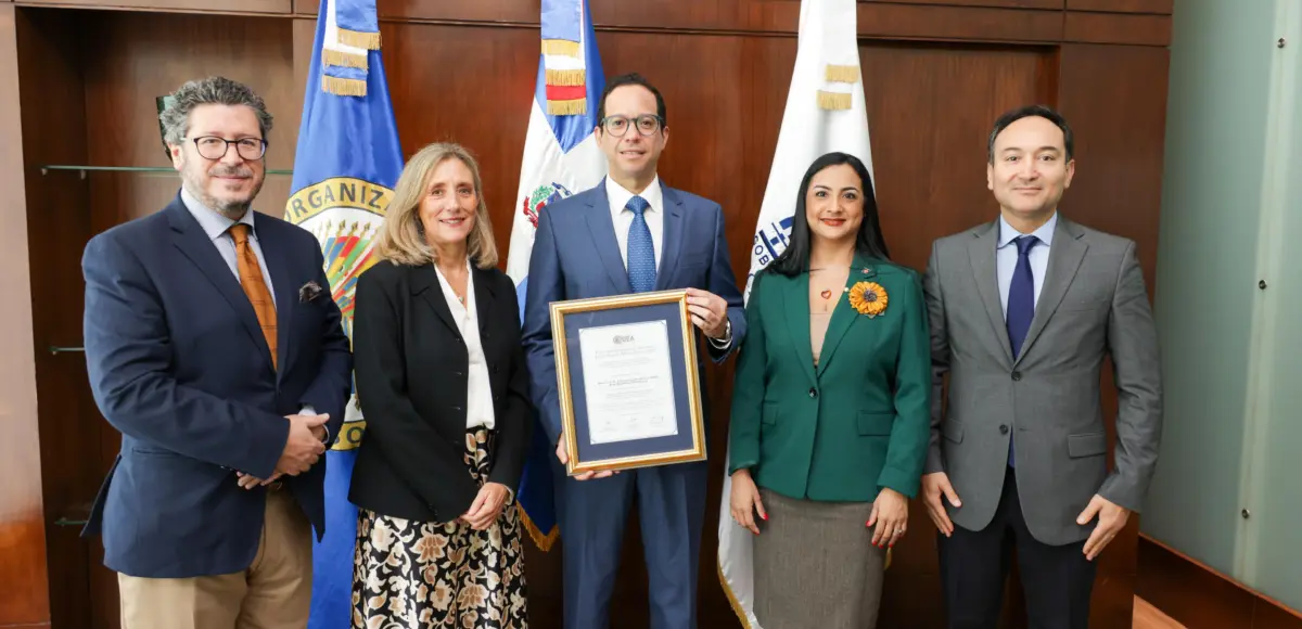 La OEA reconoce al Ministerio de Administración Pública por innovación en el Sistema de Evaluación del Desempeño Institucional