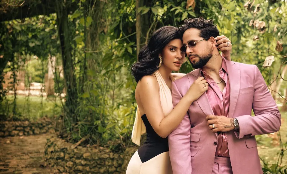 Tania Medina y Lemar a pocas horas de contraer matrimonio en Italia