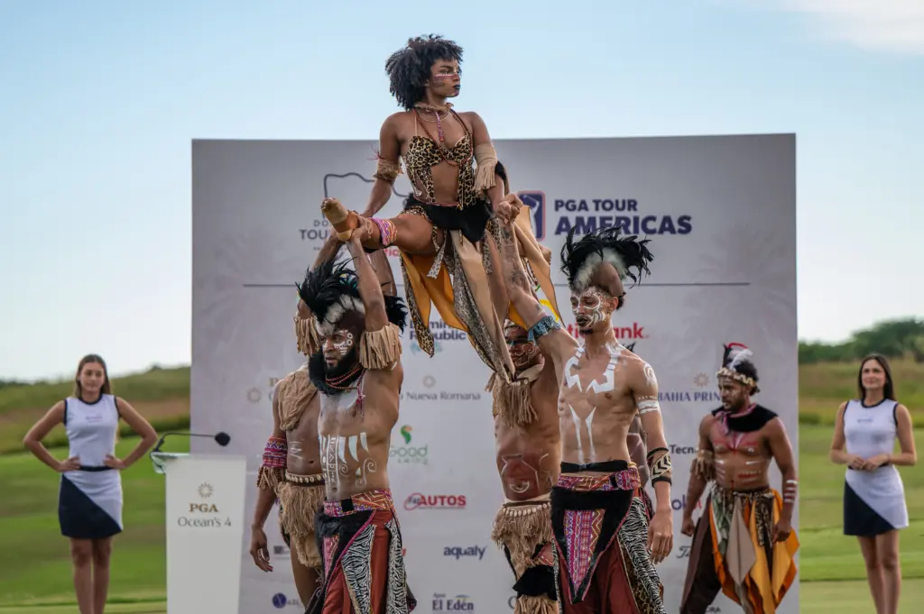 Piñero convierte la final del PGA Tour Americas en Playa Nueva Romana en un gran escenario para la cultura dominicana