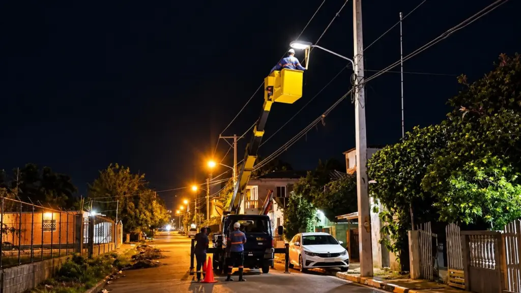 Edenorte realizará Operativo de Iluminación Navidad 2026 con 18,319 intervenciones en las 14 provincias del Cibao