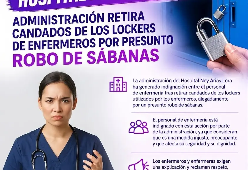 Denuncian atropellos contra personal de enfermería en el Hospital Ney Arias Lora
