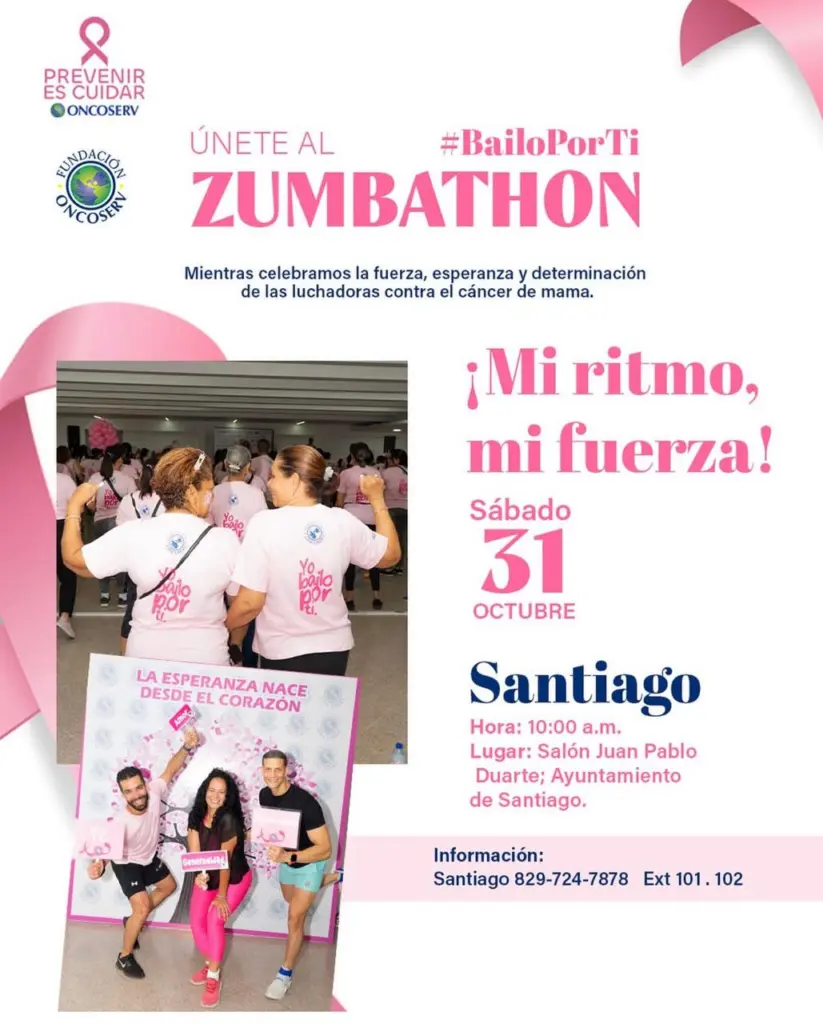 Fundación Oncoserv celebrará 15.ª edición Zumbathon “Bailo Por Ti